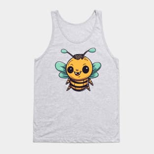 Happy bee Tank Top